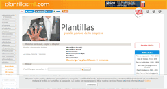 Desktop Screenshot of plantillasmil.com